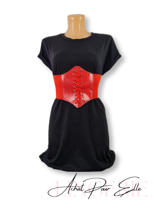 Petit corset rouge